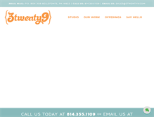 Tablet Screenshot of 3twenty9.com